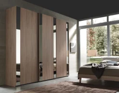 ARMADIO RIGO CM 270X65 H. 247 NOCE