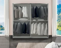 ARMADIO TWIST CM 272X65 H. 247 SPATOLATO