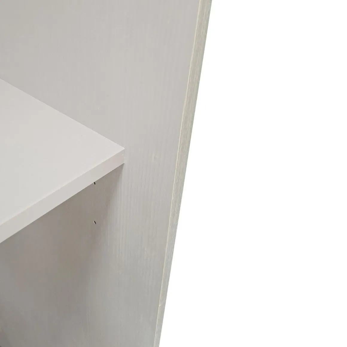 ARMADIO UNICO CM 240X63 H. 220 ROVERE TARTUFO E BIANCO LUCIDO