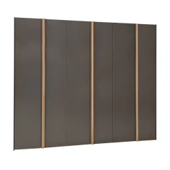 ARMADIO UNO CM 277X61 H. 246 PIOMBO E ROVERE NODATO