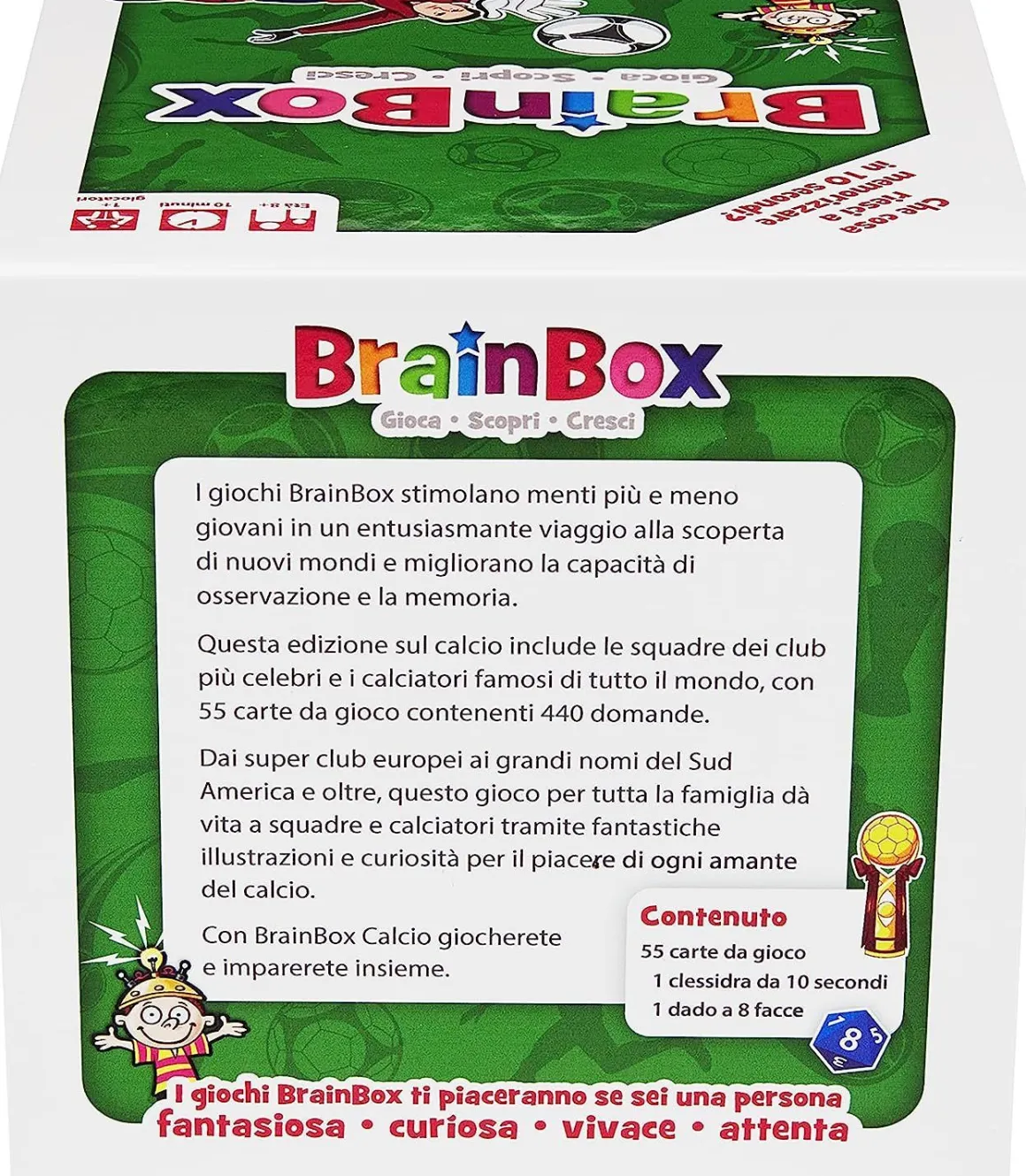 ASMODEE - BRAIN BOX - CALCIO: vendita online ASMODEE - BRAIN BOX - CALCIO in offerta