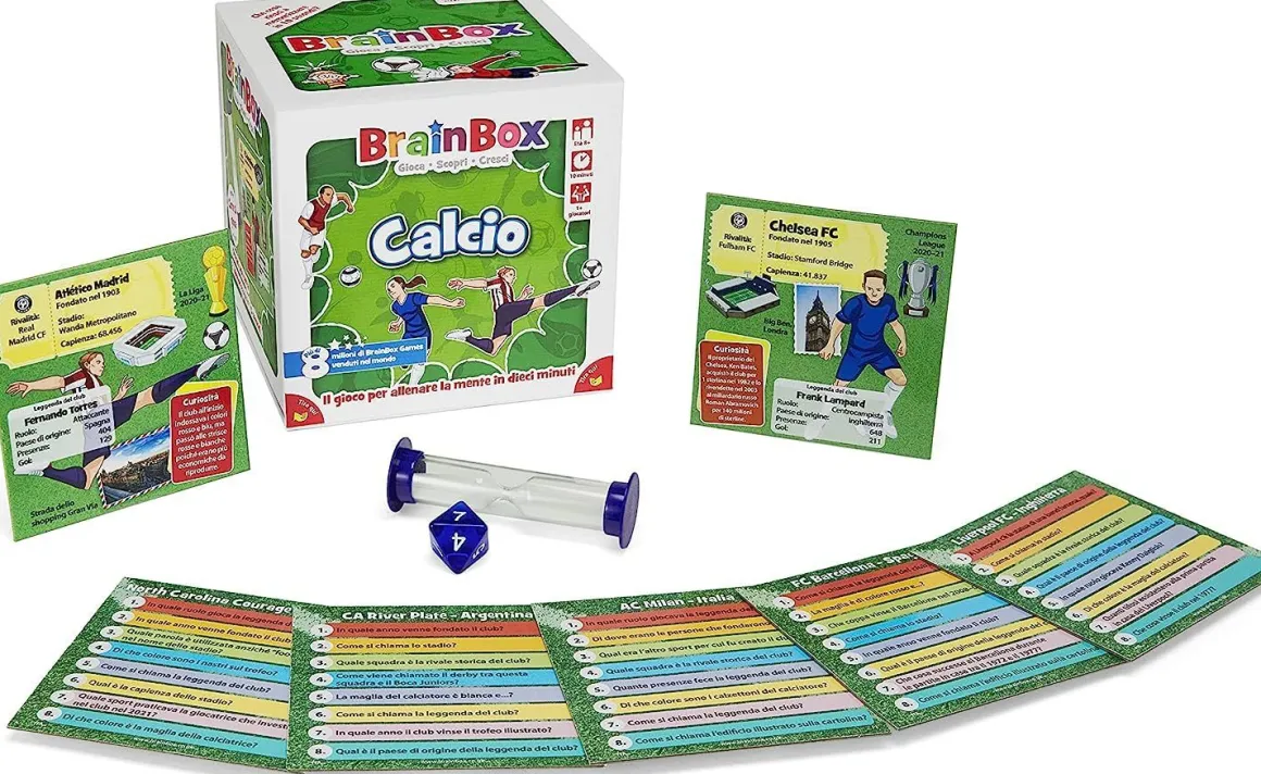 ASMODEE - BRAIN BOX - CALCIO: vendita online ASMODEE - BRAIN BOX - CALCIO in offerta