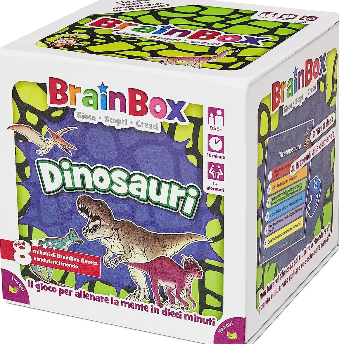 ASMODEE - BRAIN BOX - DINOSAURI: vendita online ASMODEE - BRAIN BOX - DINOSAURI in offerta