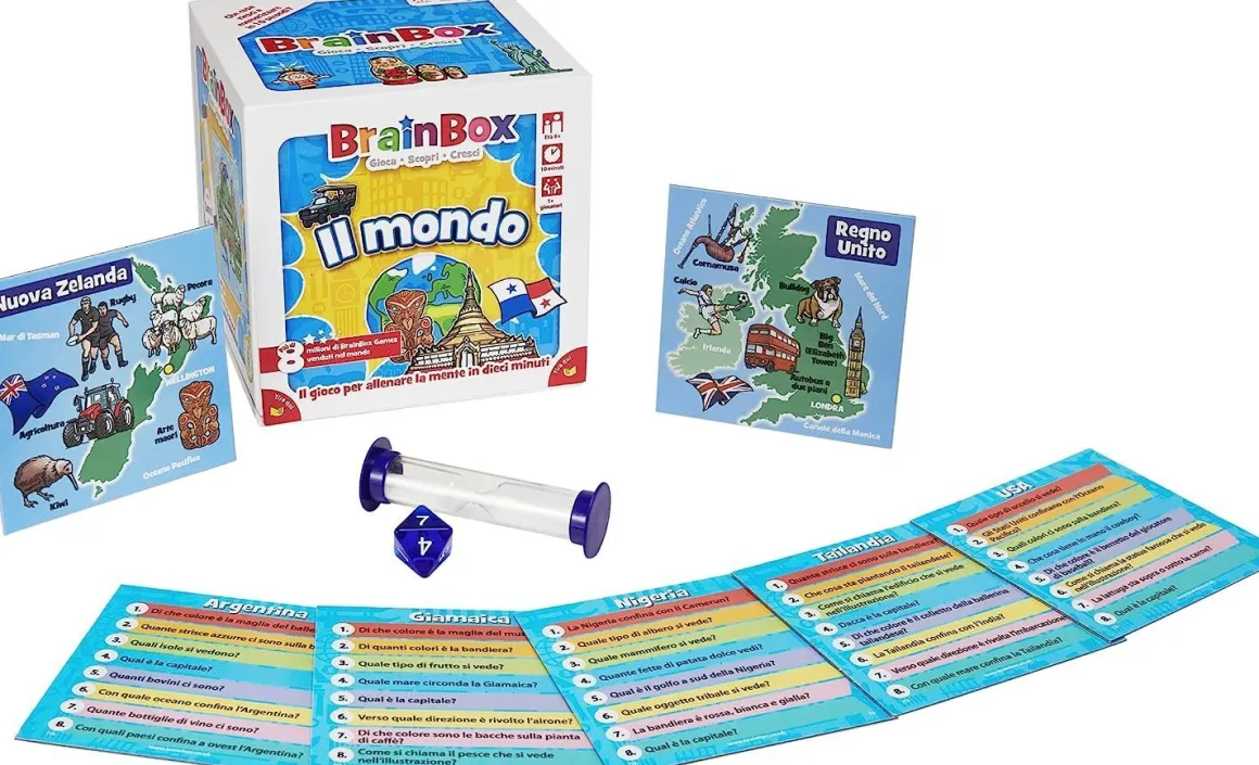 ASMODEE - BRAIN BOX - IL MONDO: vendita online ASMODEE - BRAIN BOX - IL MONDO in offerta