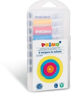 Astuccio Primo 8 Tubetti Tempera