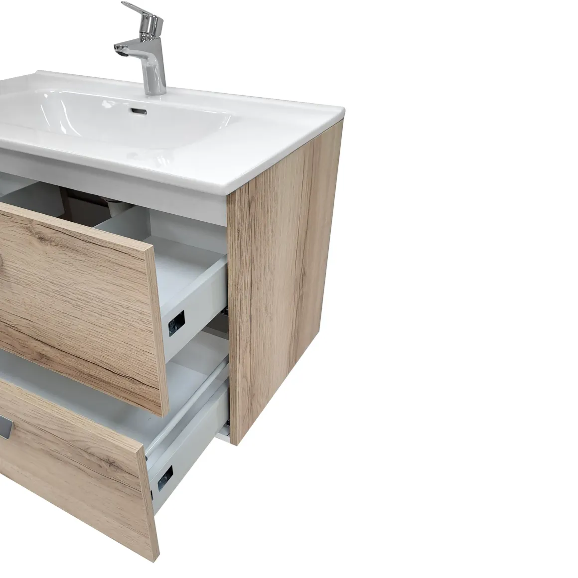BAGNO COMPLETO MOD. ANGELA CM 80 QUERCIA NATURALE