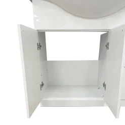 BAGNO COMPLETO MOD. CINZIA CM 85 BIANCO LUCIDO