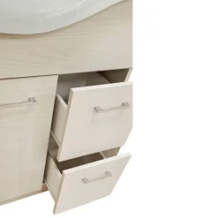 BAGNO COMPLETO MOD. CINZIA CM 80 OLMO BIANCO