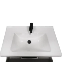 BAGNO COMPLETO MOD. FEBE CM 82 BIANCO LUCIDO
