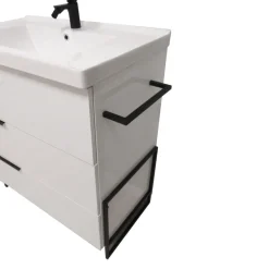 BAGNO COMPLETO MOD. FEBE CM 82 BIANCO LUCIDO