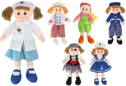 BAMBOLA DI STOFFA PROFESSIONI 50CM ASSORTITO: vendita online BAMBOLA DI STOFFA PROFESSIONI 50CM ASSORTITO in offerta