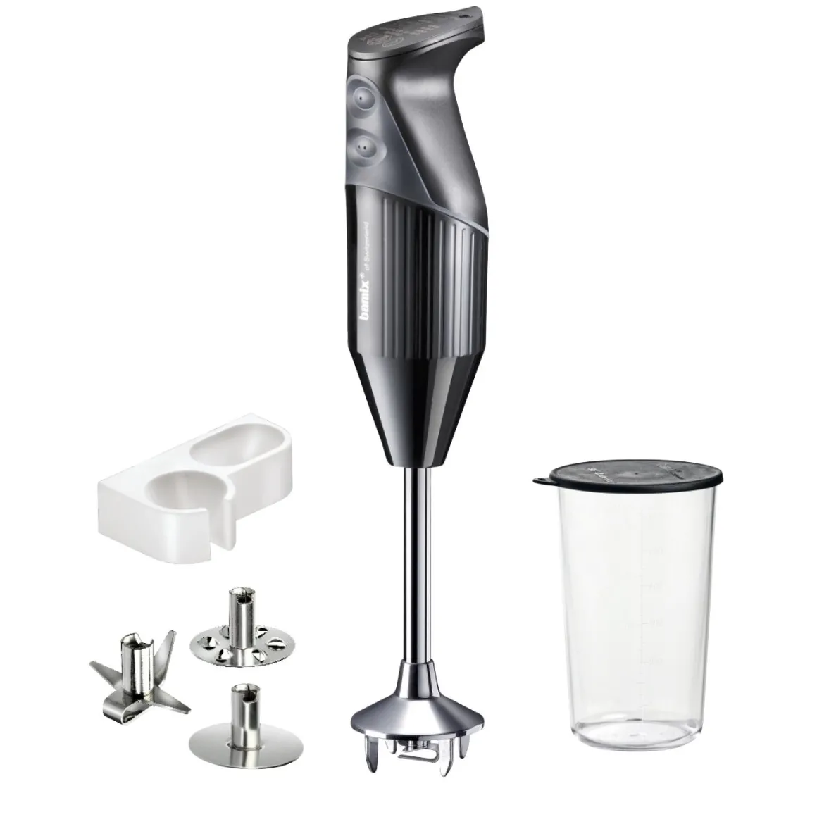 BAMIX - FRULLATORE AD IMMERSIONE MONO SWISS CROSS NERO 160W
