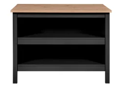 BANCONE HELINA CM 124X75 BLACK E ROVERE ARTISAN