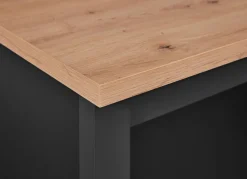 BANCONE HELINA CM 124X75 BLACK E ROVERE ARTISAN