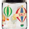 BARATTOLO IN VETRO CON TAPPO IN ALLUMINIO 800LT DEC. MONGOLFIERE SALT