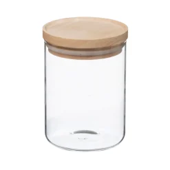 BARATTOLO ERMETICO IN VETRO BOROSILICATO 10X14CM 600ML