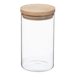 BARATTOLO ERMETICO IN VETRO BOROSILICATO 10X17.3CM 1LT