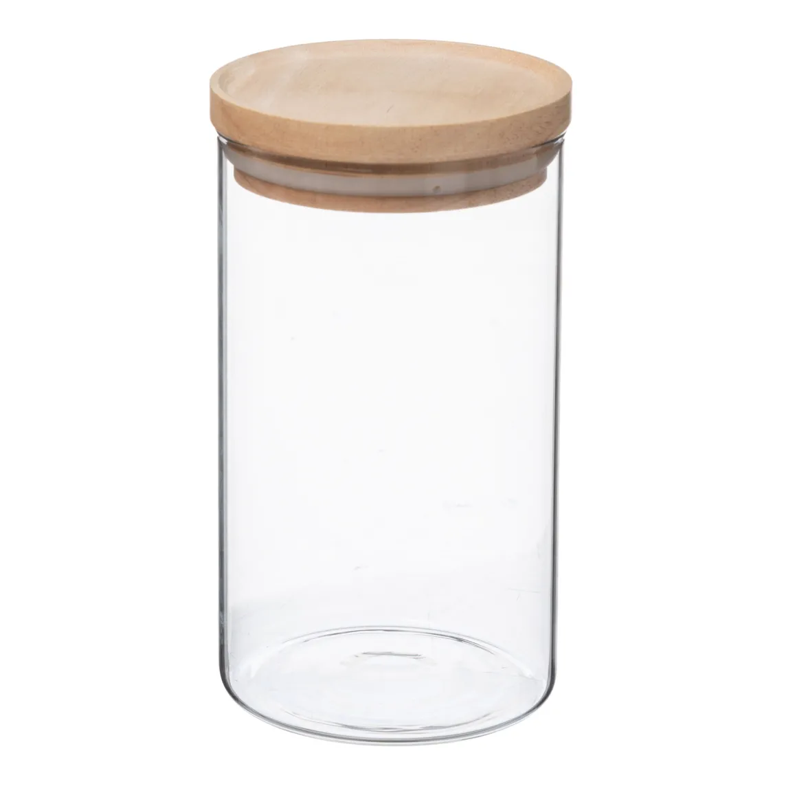 BARATTOLO ERMETICO IN VETRO BOROSILICATO 10X17.3CM 1LT