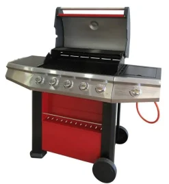 Barbecue a gas: Barbecue rosso master cook