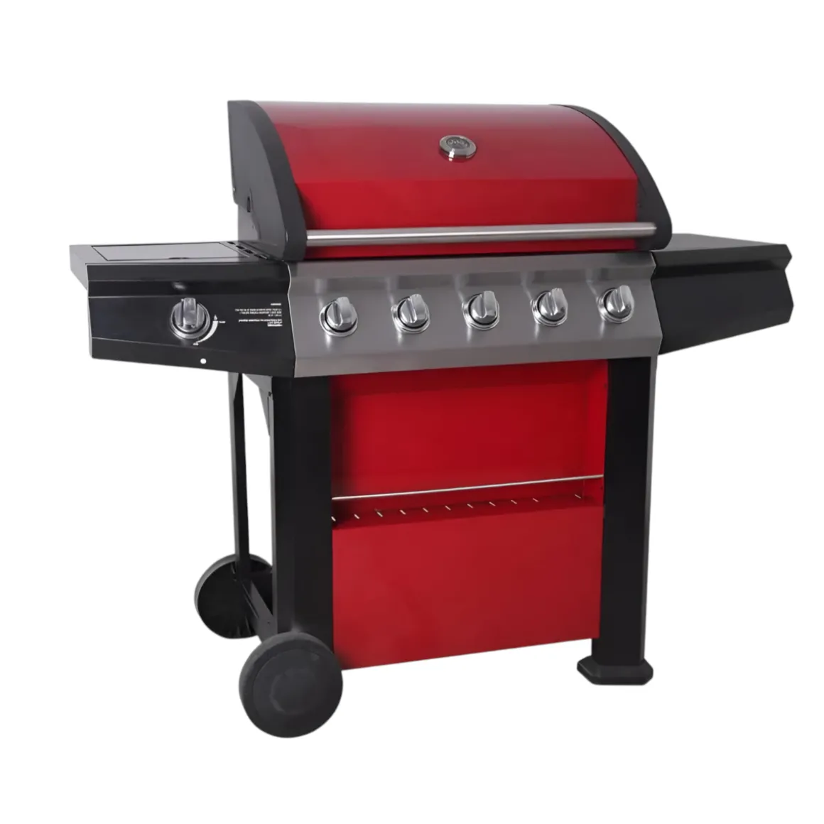 Barbecue a gas: Barbecue rosso master cook