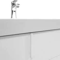 BASE BAGNO MOD. B201 CM 85 BIANCO OPACO