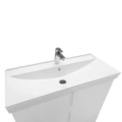 BASE BAGNO MOD. B201 CM 85 BIANCO OPACO