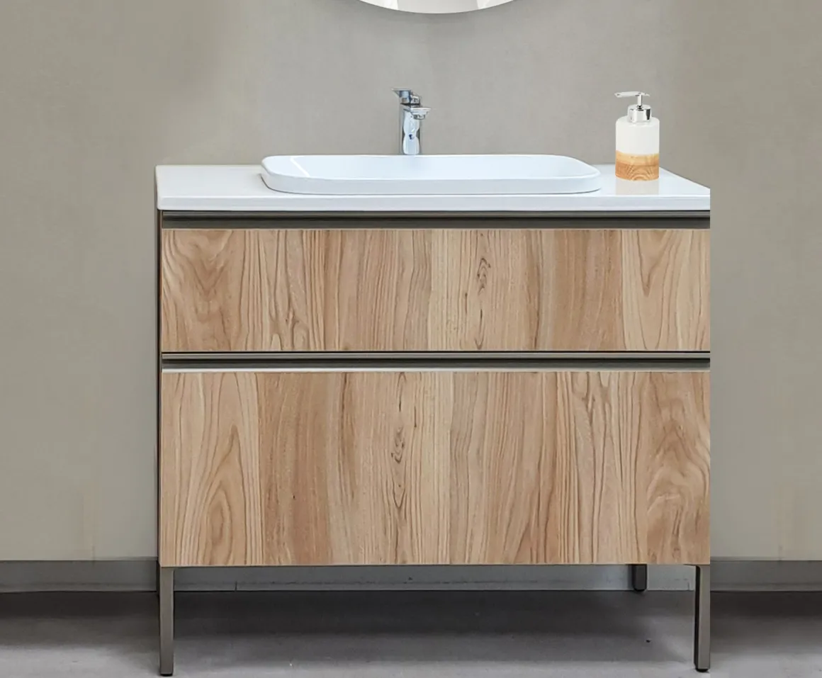 BASE BAGNO MOD. BIK CM 96 ALMOND