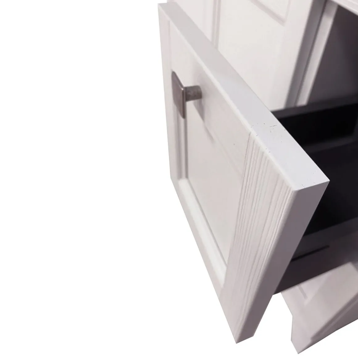 BASE BAGNO MOD. DIAMANTE CM 100 LEGNO MASSELLO BIANCO