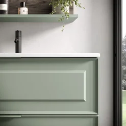BASE BAGNO SOSPESA FRAME CM 82 SALVIA OPACO