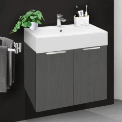 BASE BAGNO SOSPESA MOD. B201 CM70 COLORE REFLEX CARBON