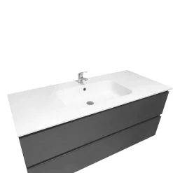 BASE BAGNO SOSPESA MOD. B-GO CM 120 COLORE REFLEX CARBON