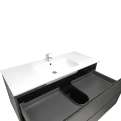 BASE BAGNO SOSPESA MOD. B-GO CM 120 COLORE REFLEX CARBON