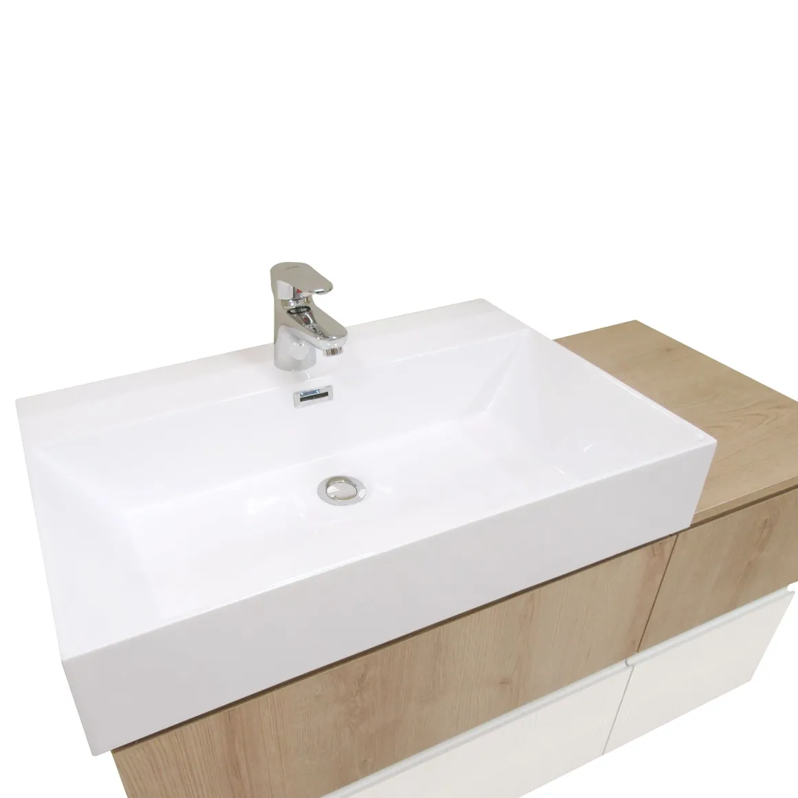 BASE BAGNO SOSPESA MOD. B-GO CM 105 COLORE EVOKE E CROSS