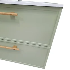 BASE BAGNO SOSPESA MOD. PICTA CM 120 AGAVE OPACO