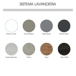 BASE LAVANDERIA CM 71X65 BIANCO