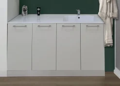 BASE LAVANDERIA MOD. LAB60 CM 141 REFLEX PERLA