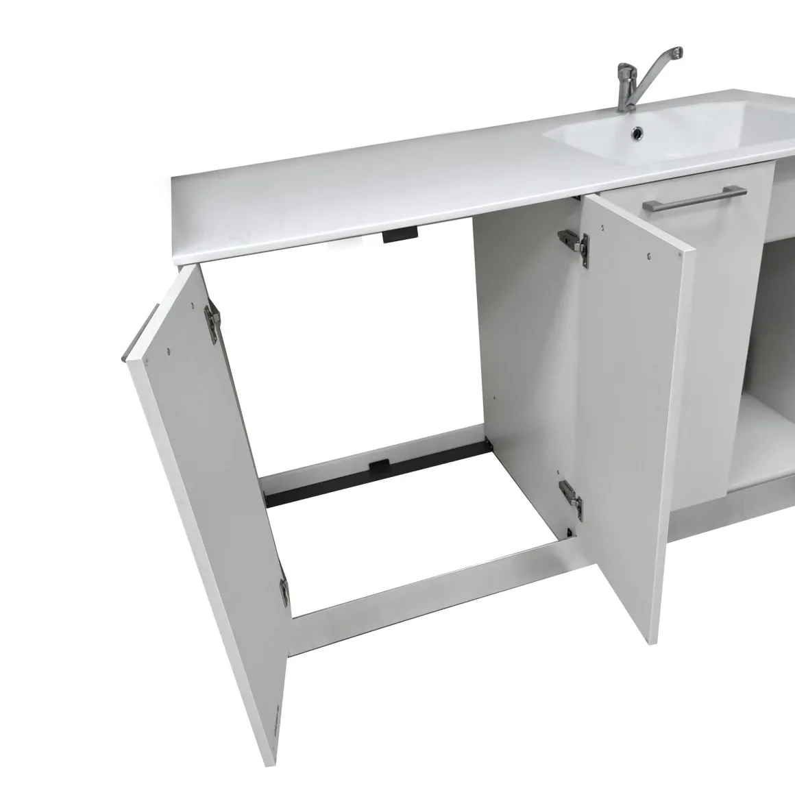 BASE LAVANDERIA MOD. LAB60 CM 141 REFLEX PERLA