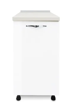 BASE MIRA 45X60 H. 86 BIANCO LUCIDO
