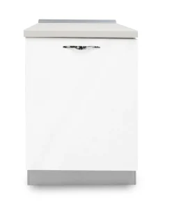 BASE MIRA 60X60 H. 86 BIANCO LUCIDO