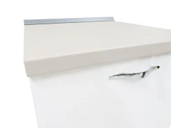 BASE MIRA 60X60 H. 86 BIANCO LUCIDO