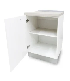 BASE MIRA 60X60 H. 86 BIANCO LUCIDO