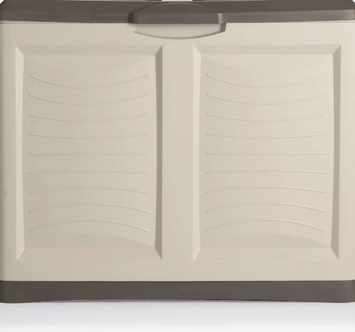 BAULE MOD. METTITIUTTO IN RESINA CM 78X45 H. 64 TORTORA E SABBIA: vendita online BAULE MOD. METTITIUTTO IN RESINA CM 78X45 H. 64 TORTORA E SABBIA in offerta
