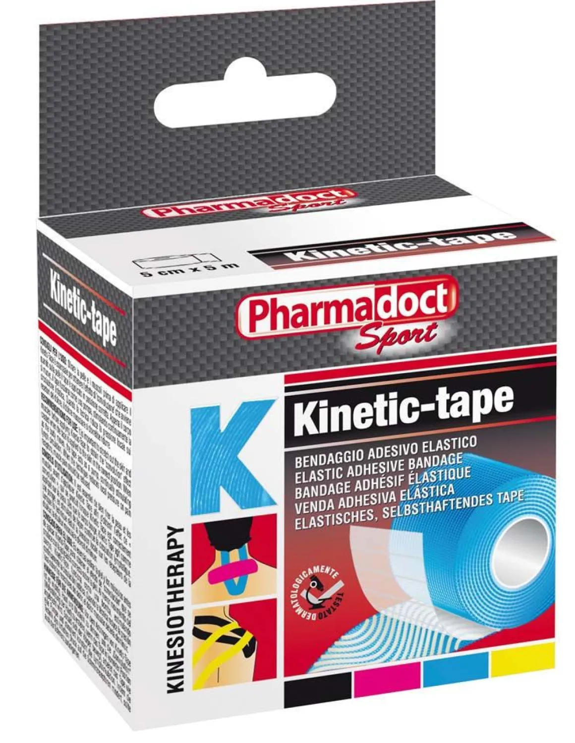 BENDA KINETIC 5Mx5CM BLU: vendita online BENDA KINETIC 5Mx5CM BLU in offerta