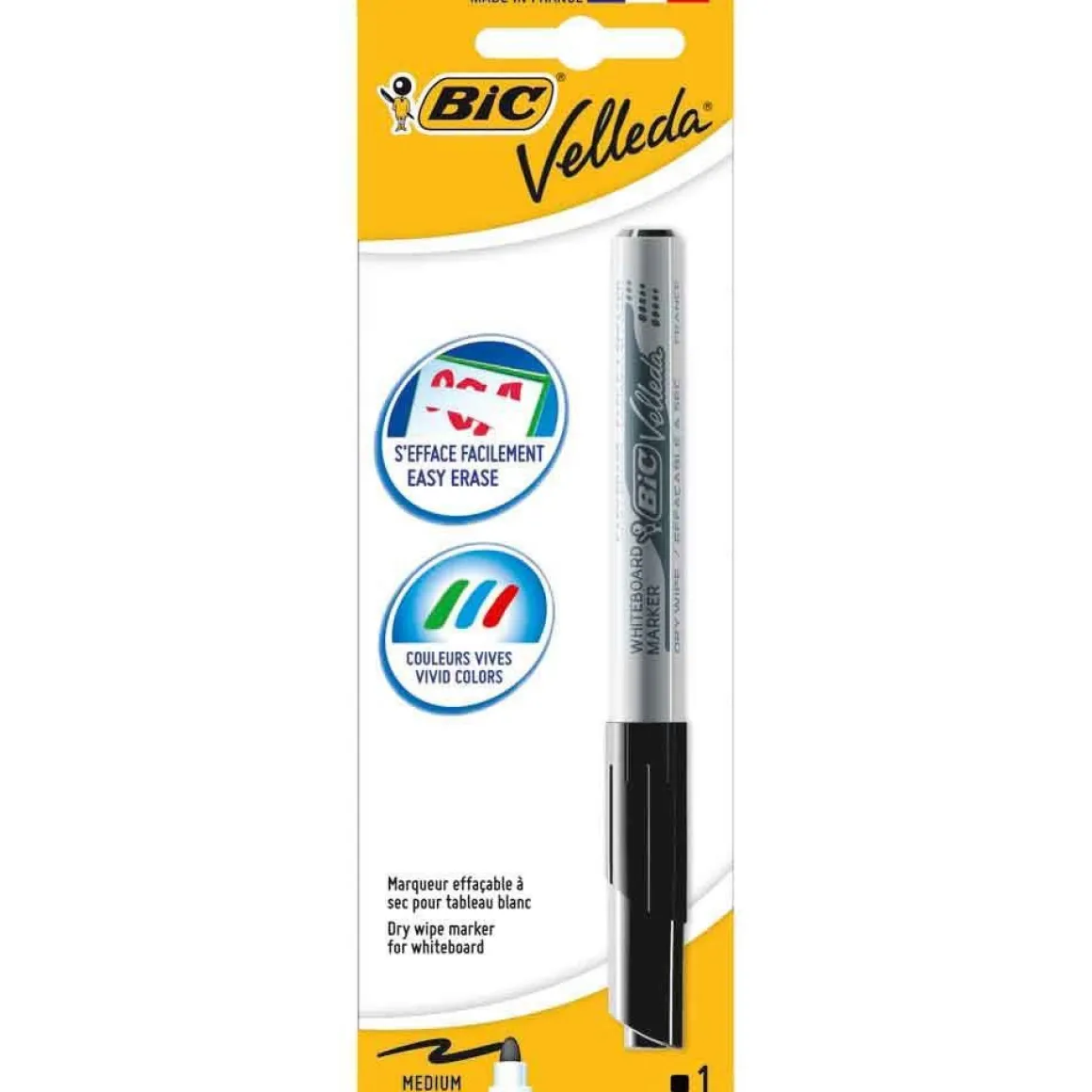 Bic Velleda Marcatore per lavagna Nero