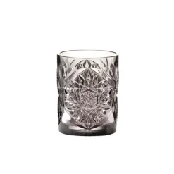 BICCHIERE DA ACQUA LINEA VINTAGE IN VETRO GREY 300ML