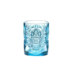 BICCHIERE DA ACQUA LINEA VINTAGE IN VETRO LIGHT BLUE 300ML