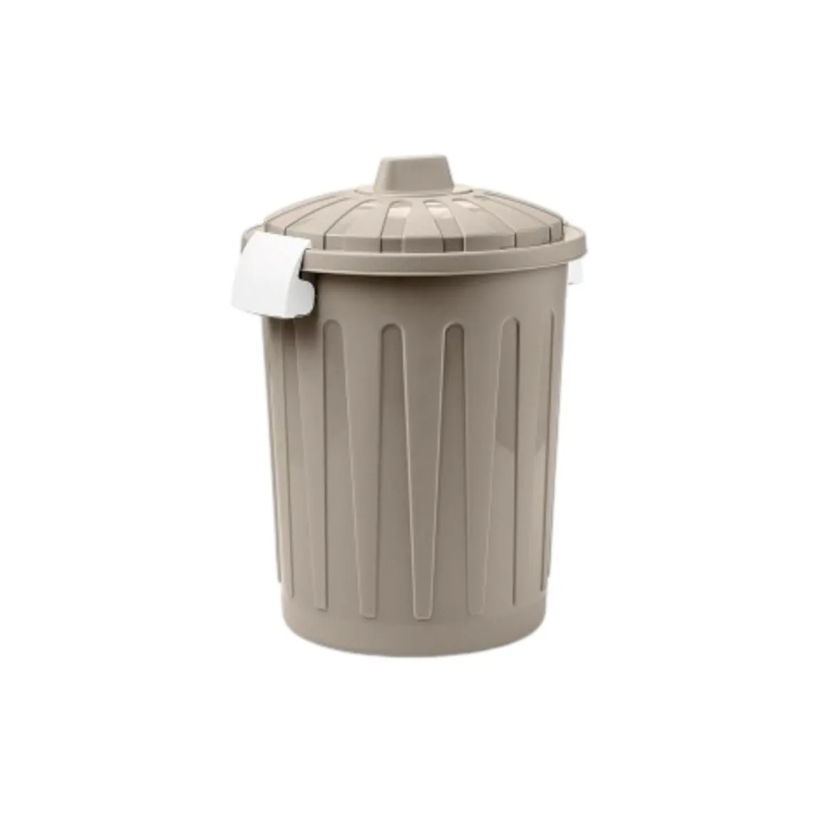 BIDONCINO CON COPERCHIO TORTORA 37X46CM 23LT : vendita online BIDONCINO CON COPERCHIO TORTORA 37X46CM 23LT in offerta
