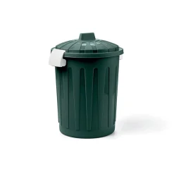 BIDONCINO CON COPERCHIO VERDE BOSCO 37X46CM 23LT: vendita online BIDONCINO CON COPERCHIO VERDE BOSCO 37X46CM 23LT in offerta