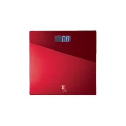 Bilancia Digitale 30x30cm In Vetro Temperato e Abs Burgundy : Bilancia in Offerta