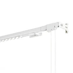 BINARIO RINFORZATO ESTENSIBILE PER TENDE 120-210CM BIANCO: vendita online BINARIO RINFORZATO ESTENSIBILE PER TENDE 120-210CM BIANCO in offerta